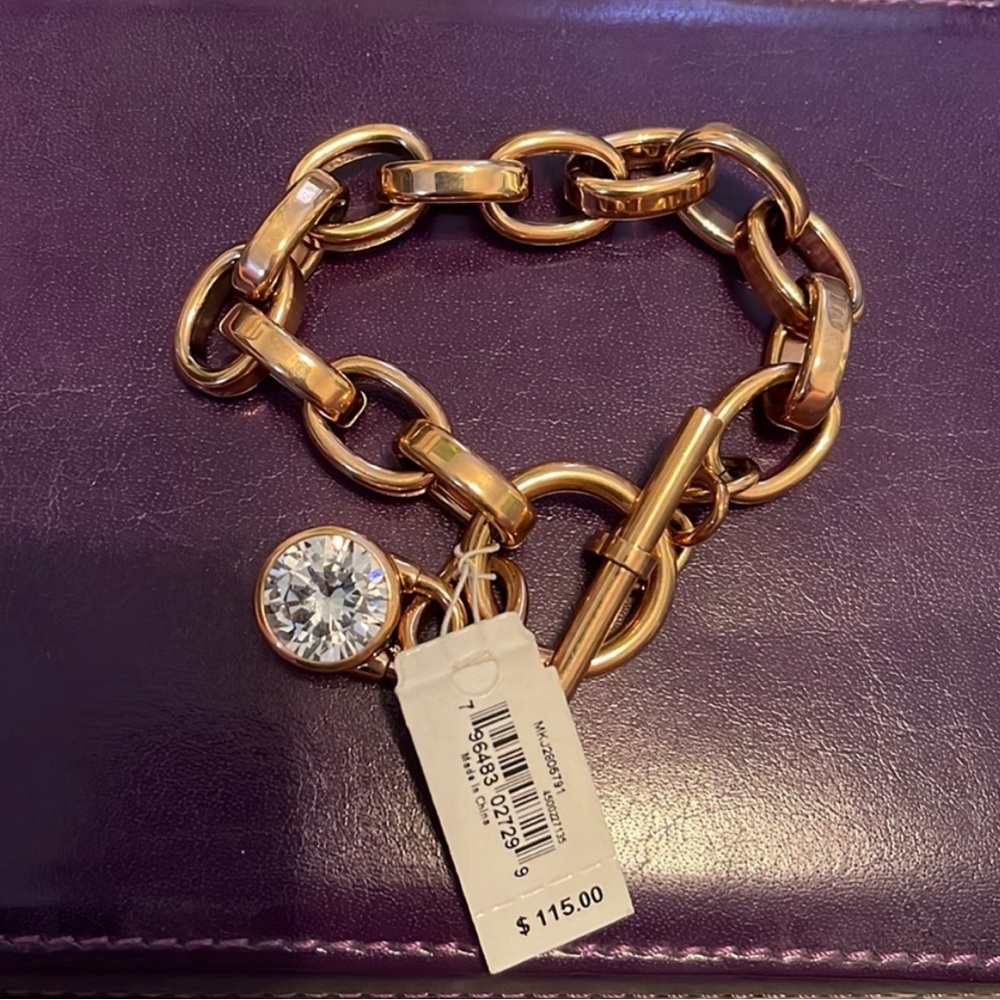 NWT Michael Kors Rose Gold Bracelet